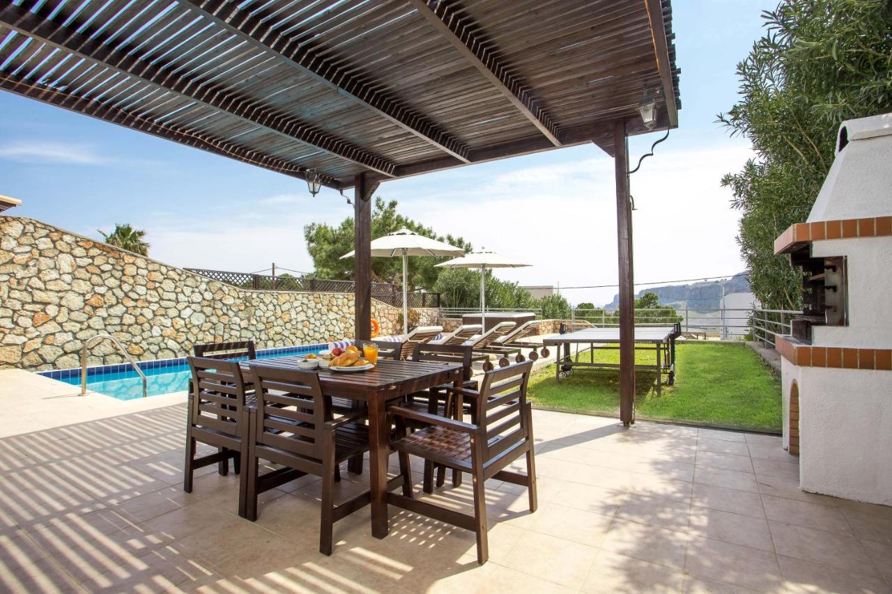Aethrion Villa Lindos Ngoại thất bức ảnh